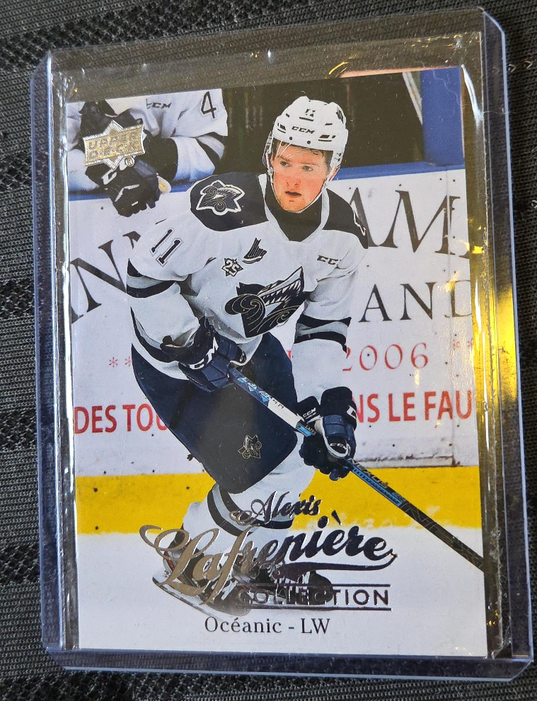 Alexis Lafrenière Hockey Card thumbnail