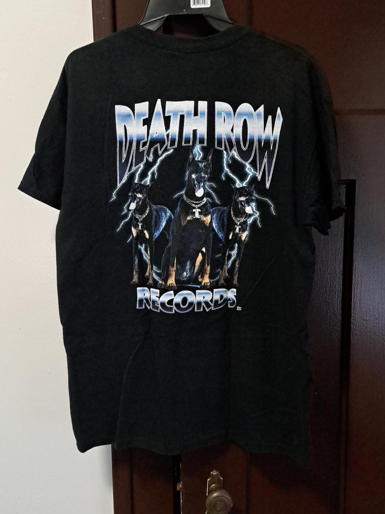 Death Row Records Black T-Shirt thumbnail