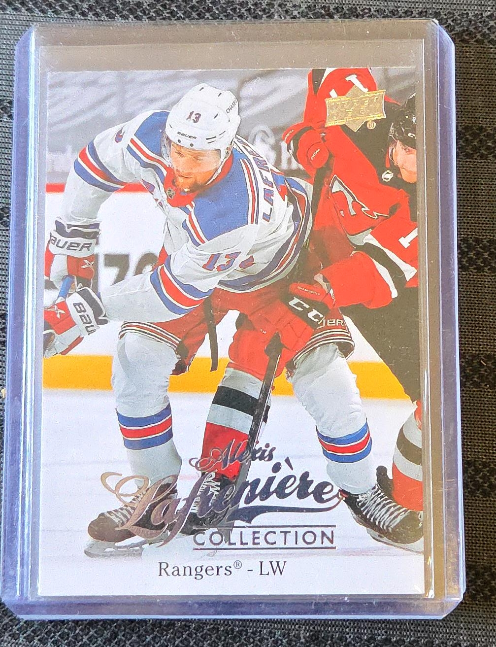 Alexis Lafrenière Hockey Card - Rangers LW thumbnail