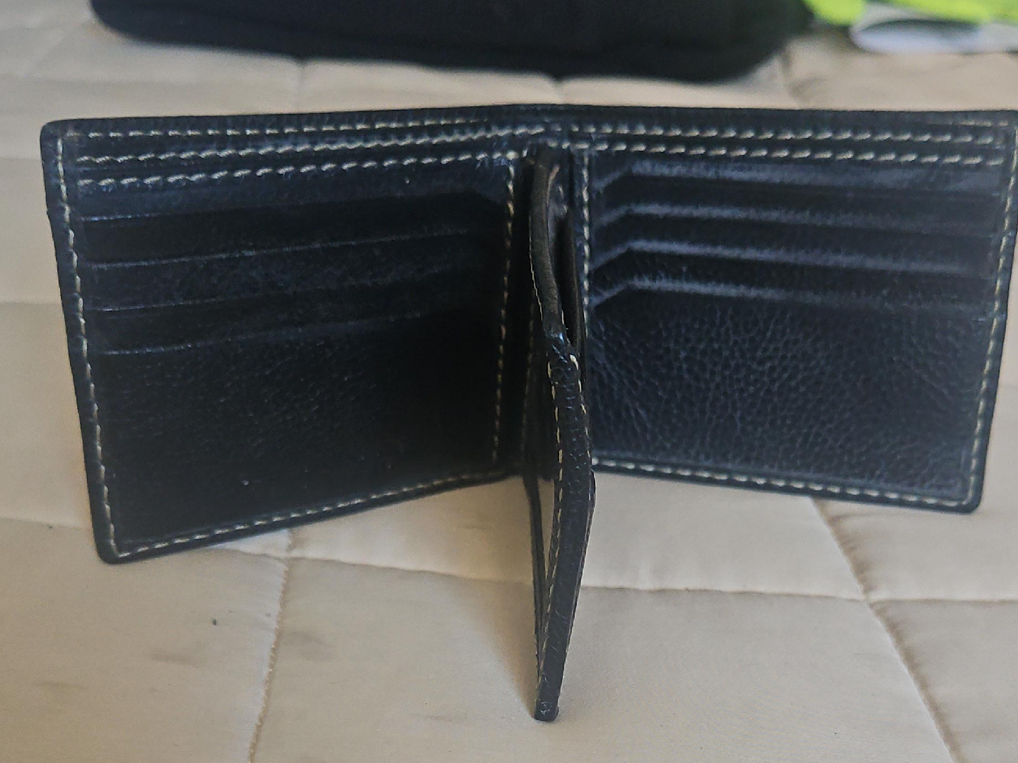 Black Leather Wallet