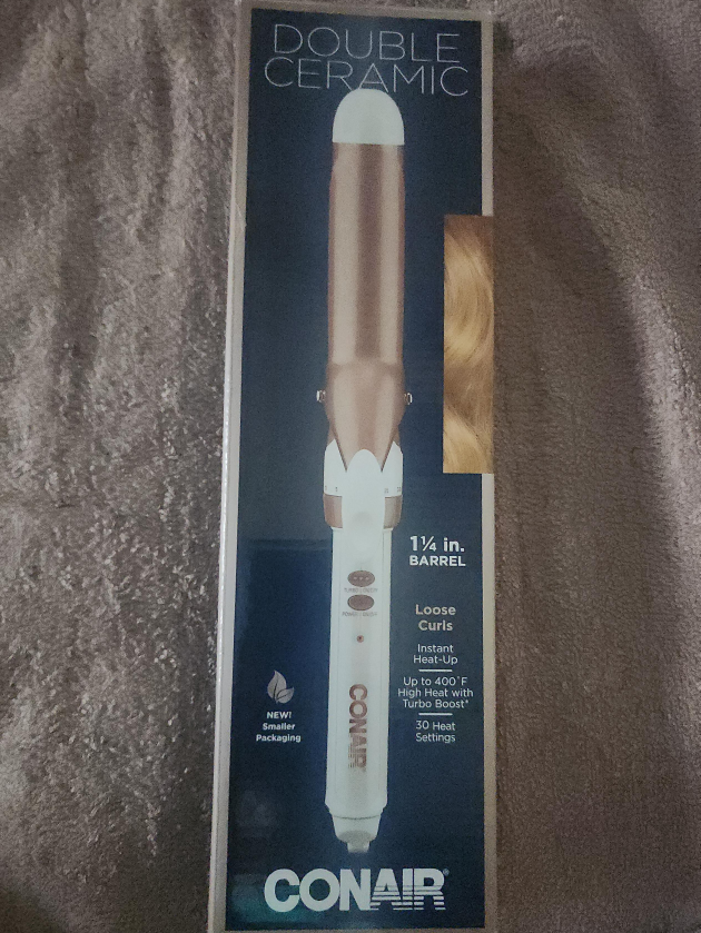 Conair Double Ceramic 1 1/4" Curling Iron - New thumbnail
