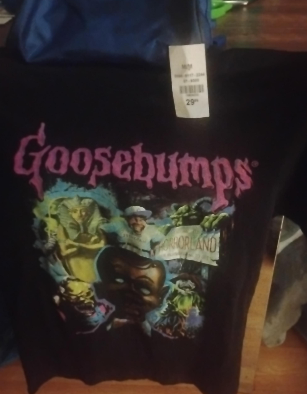 Goosebumps Horrorland Graphic Tee - Size M thumbnail