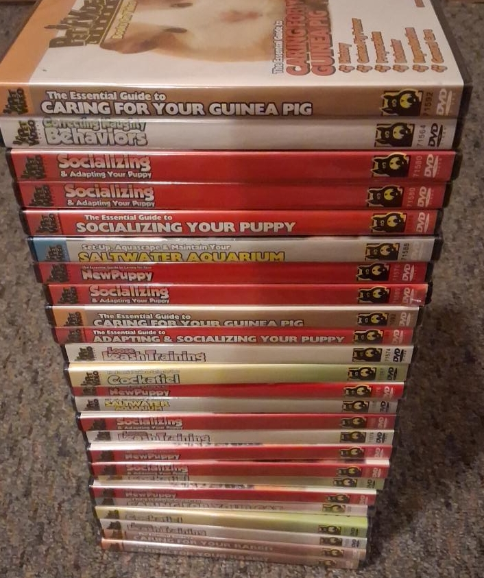 Pet Care DVDs: Guinea Pig, Puppy, Aquarium