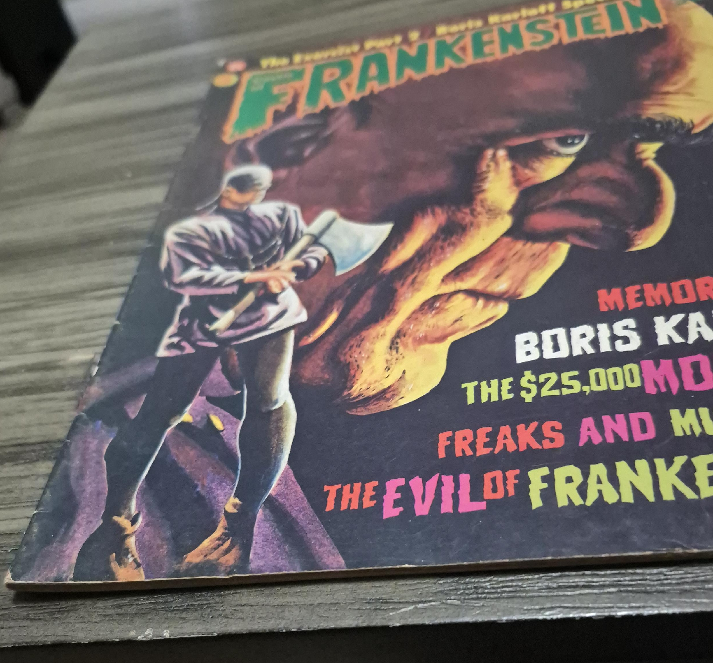 Frankenstein Comic Book thumbnail