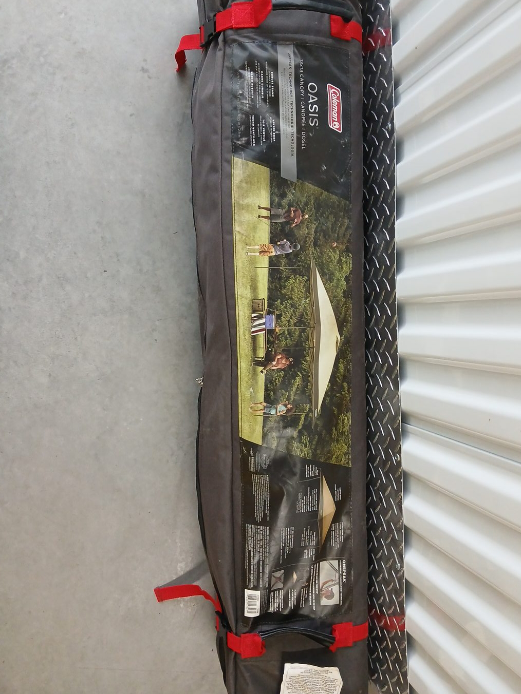 Coleman Oasis 13x13 Canopy with rolling travel bag thumbnail