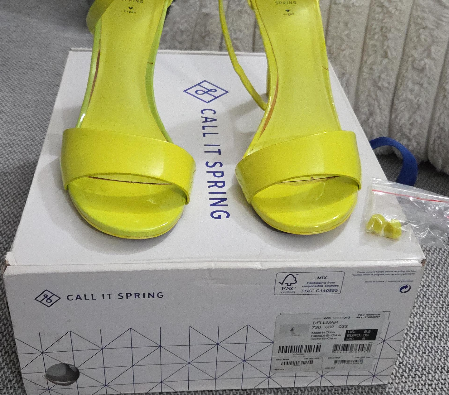 Call It Spring Dellmar Heels - Size 8.5 thumbnail