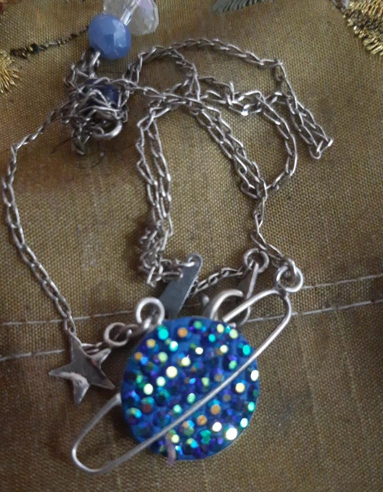 Planet & Star Charm Necklace thumbnail