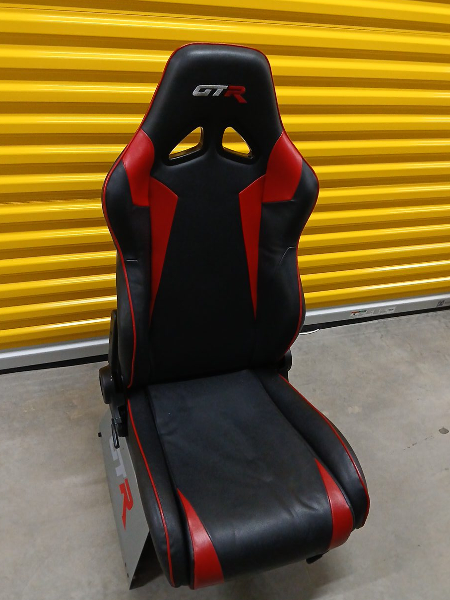 GTR Racing Style Gaming Chair - Black & Red thumbnail
