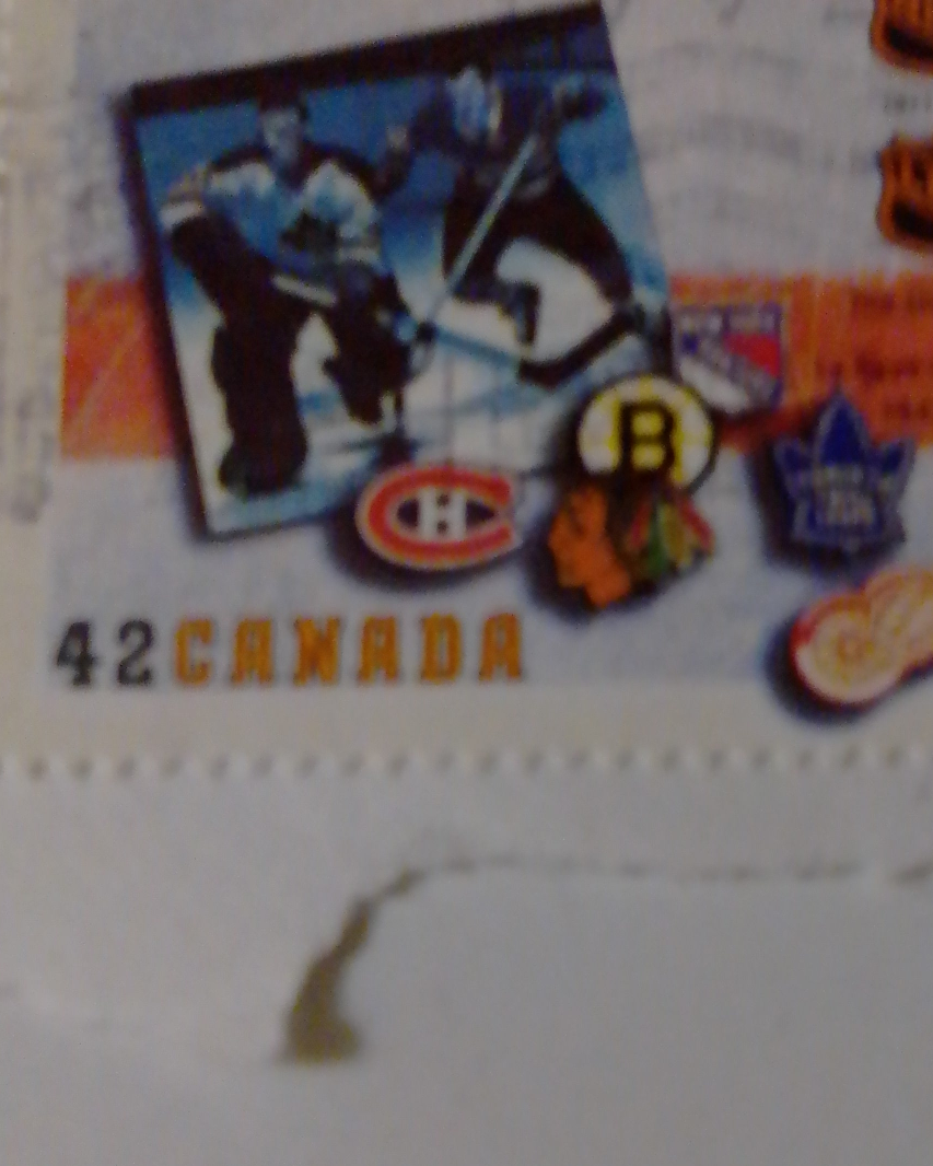 Canada Hockey NHL Team Logo stamps