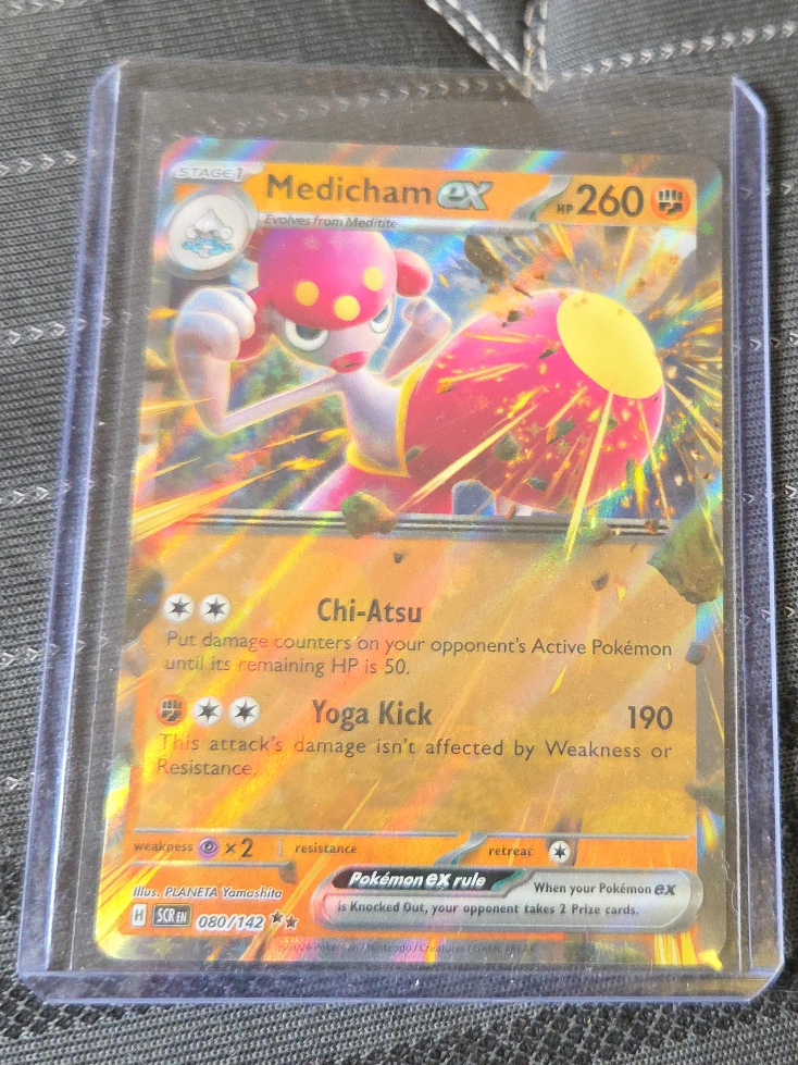Medicham EX - Scarlet & Violet 080/142 Holo thumbnail