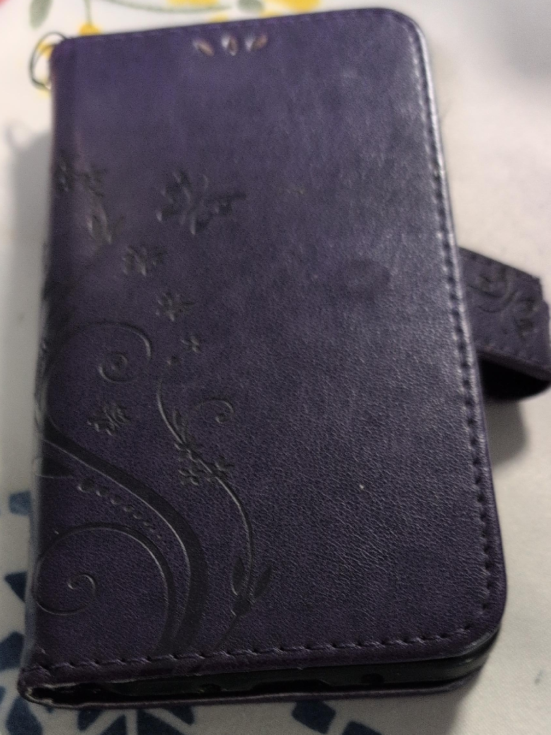 Purple Floral Phone Case thumbnail