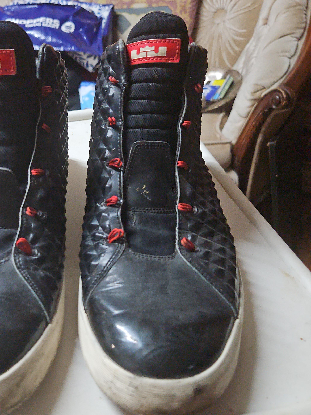 LeBron James Black Sneakers thumbnail
