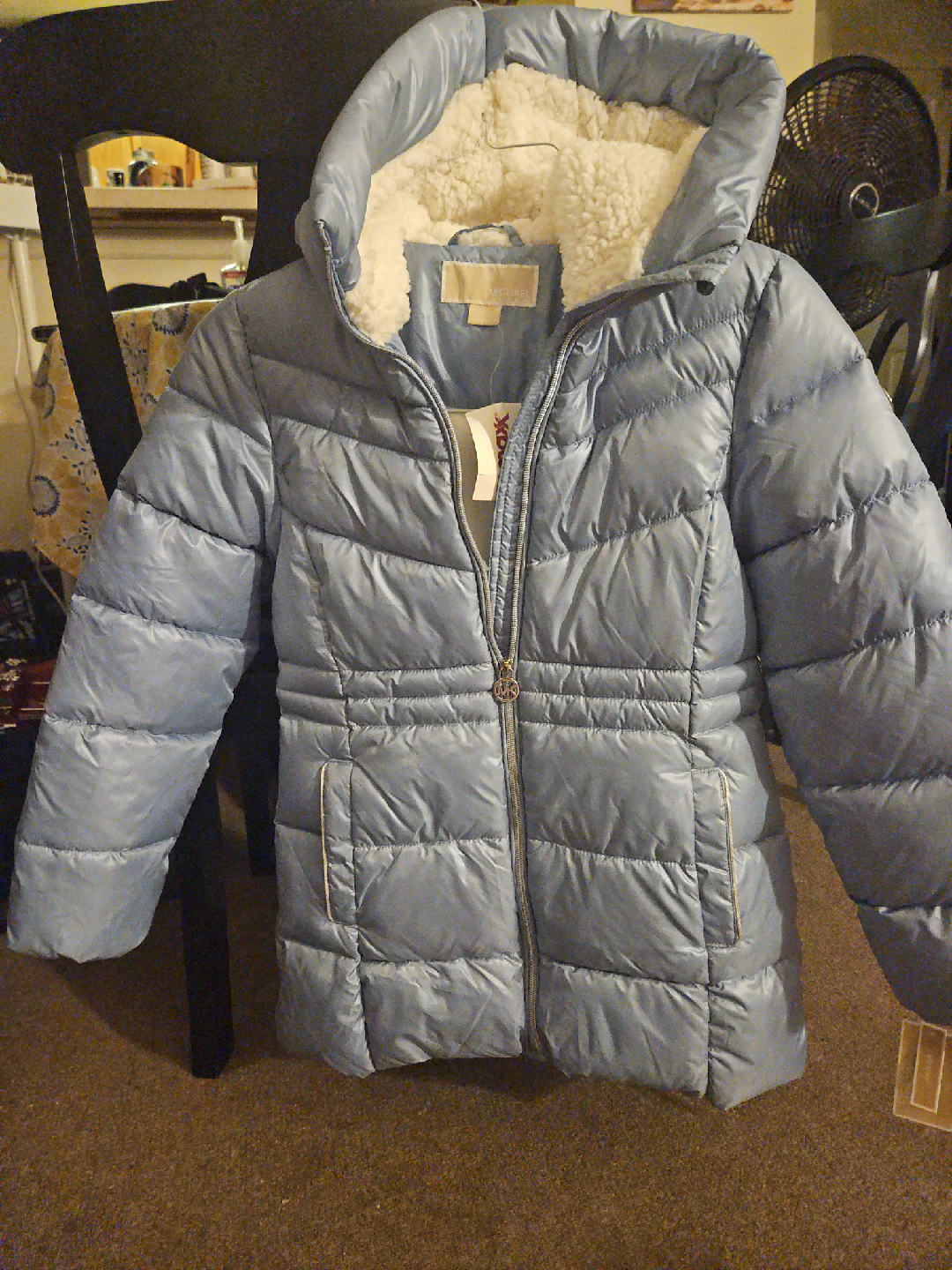 Michael Kors Puffer Jacket, Blue thumbnail