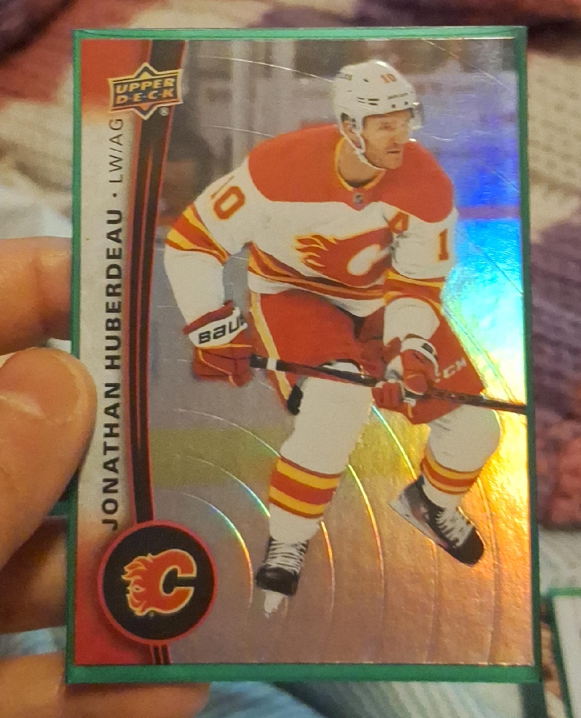 Jonathan Huberdeau Upper Deck Hockey Card thumbnail