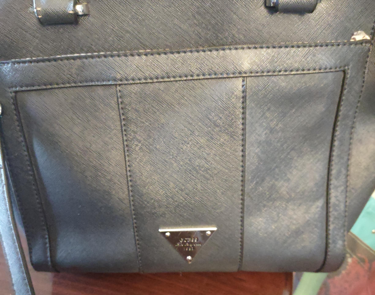 Guess dark blue Satchel Handbag