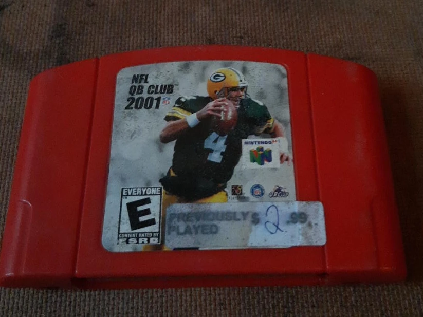 NFL QB Club 2001 - Nintendo 64 Game thumbnail