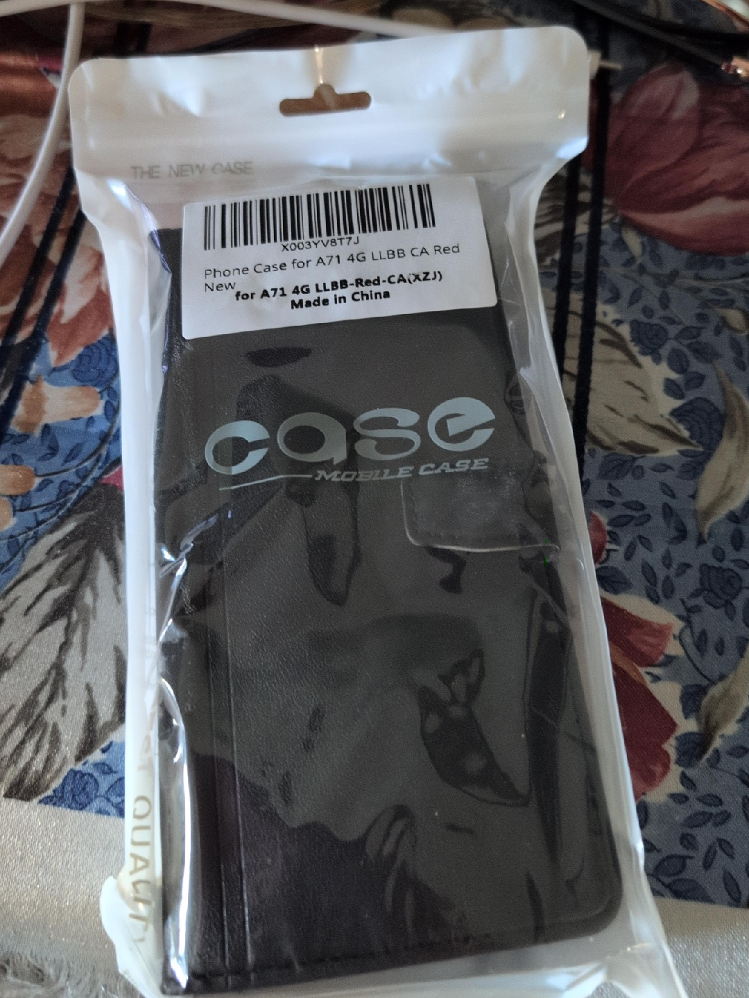 New A71 4G LLBB CA Red Phone Case thumbnail