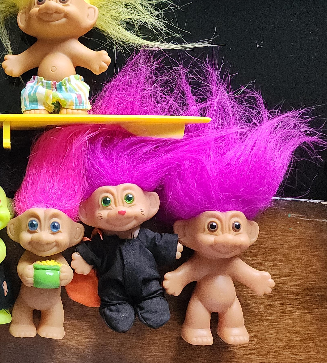 Vintage Troll Dolls - Lot of 5 thumbnail