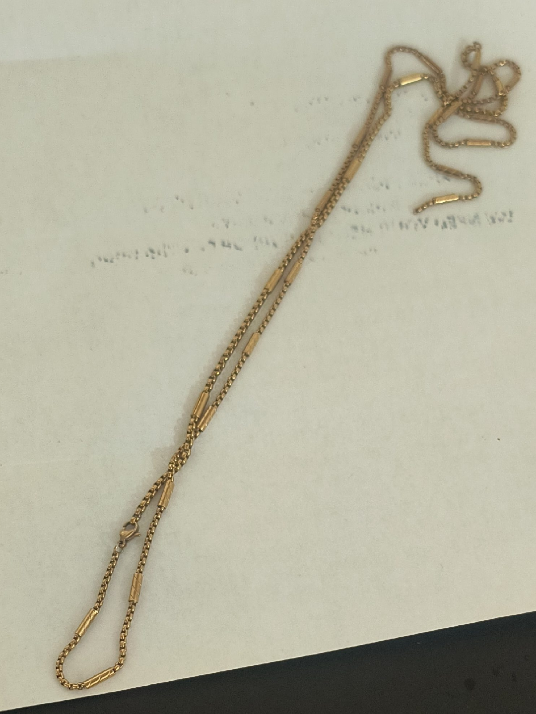 Gold Chain Necklace