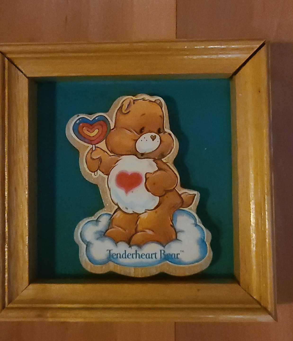 Care Bears Tenderheart Bear Framed Art image indicator(1)