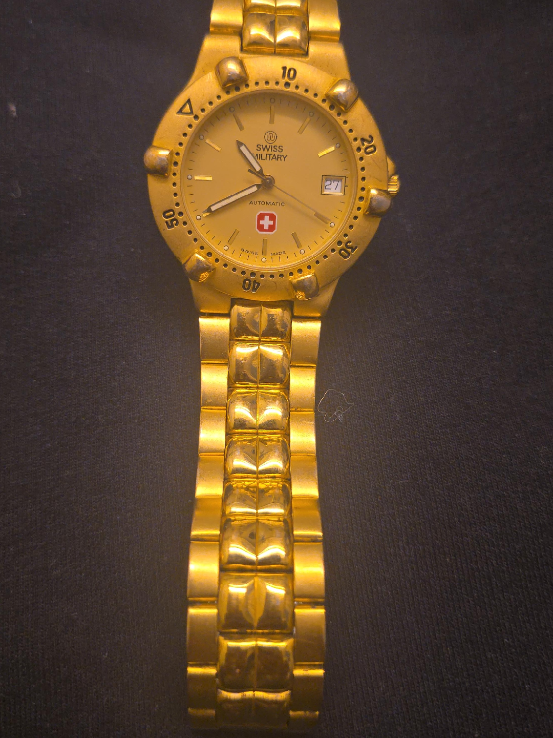 Swiss Military Automatic Watch - Gold Tone image indicator(2)