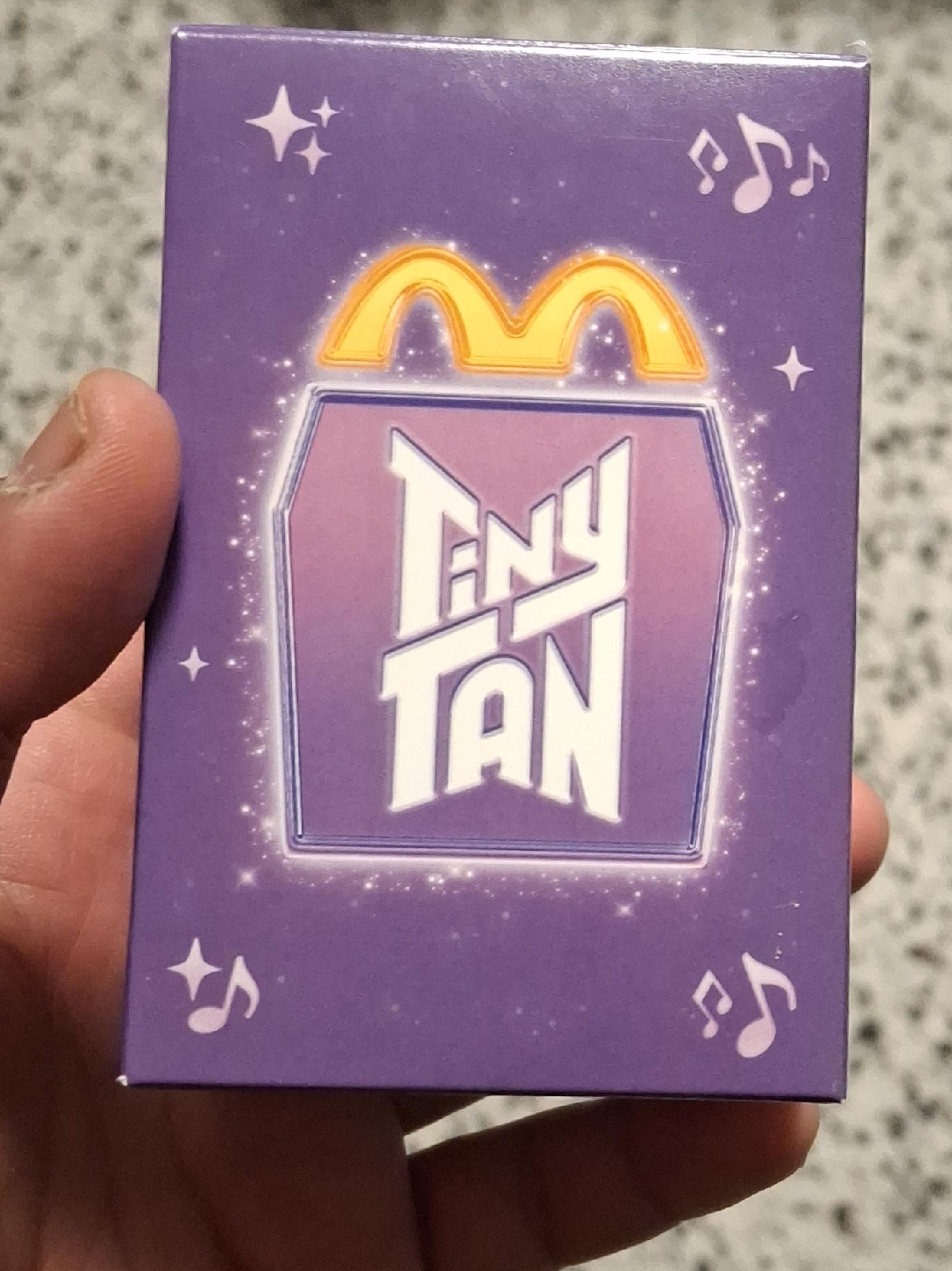 McDonald's TinyTAN Happy Meal Box thumbnail