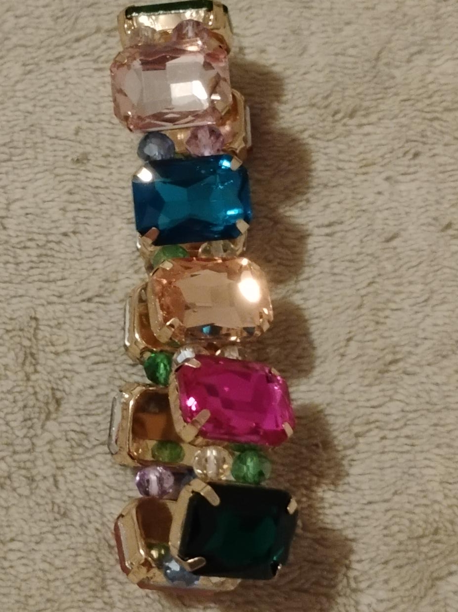 Colorful Gemstone Bracelet