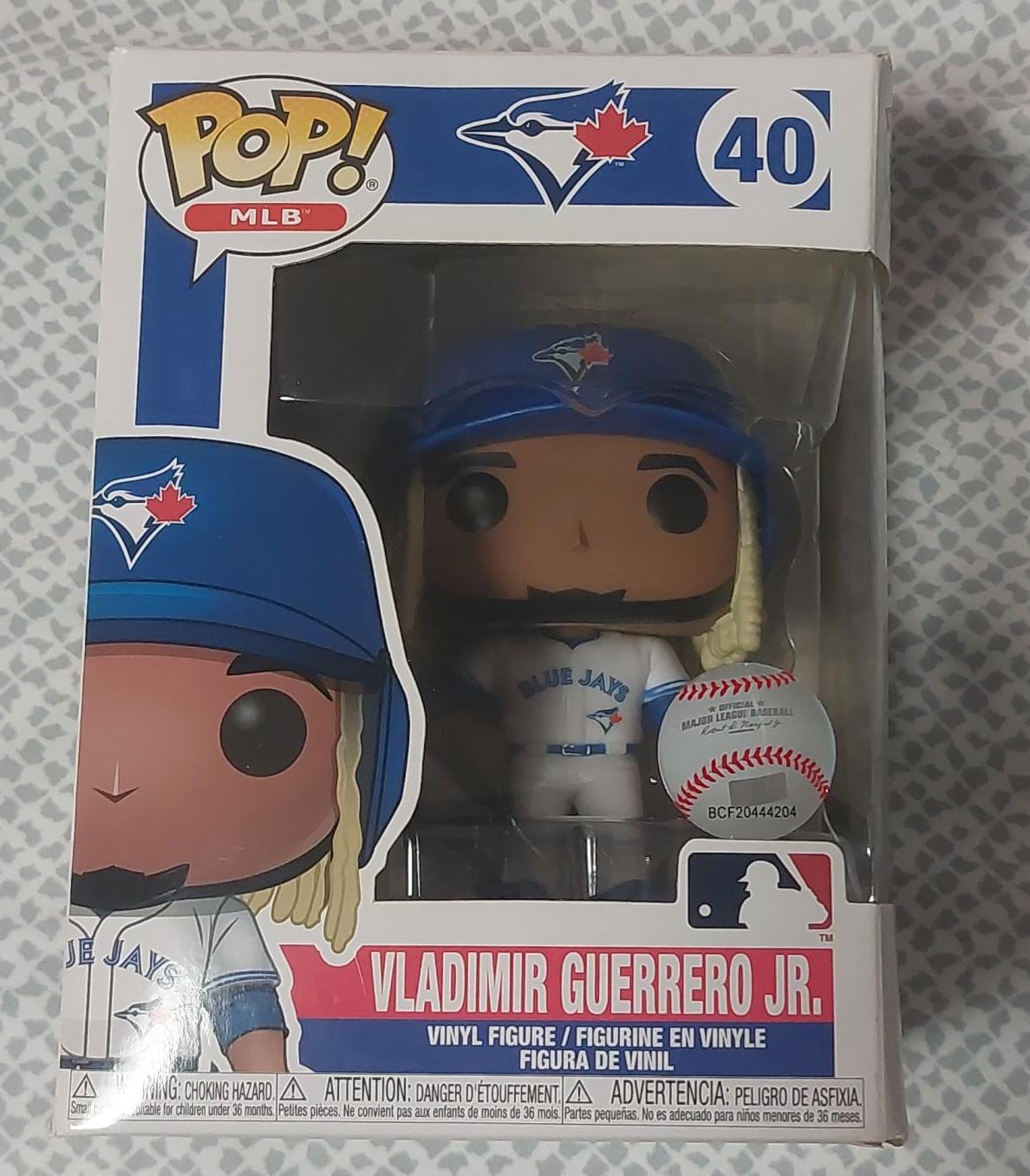 Funko POP! MLB Vladimir Guerrero Jr. #40 thumbnail