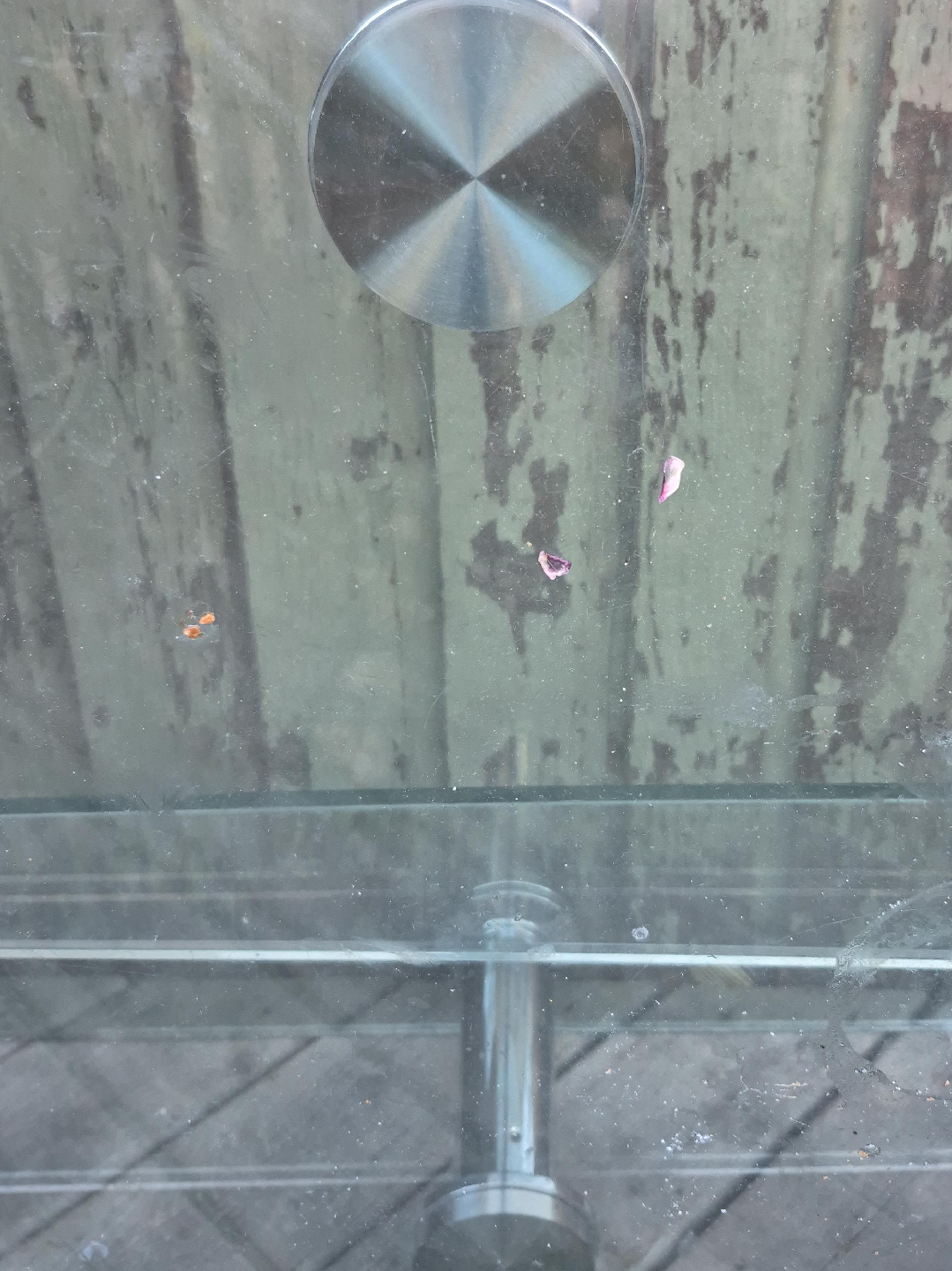 3 stage adjustable spinning glass table