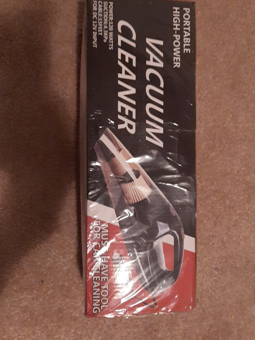 Portable High-Power Vacuum Cleaner - New in Box thumbnail