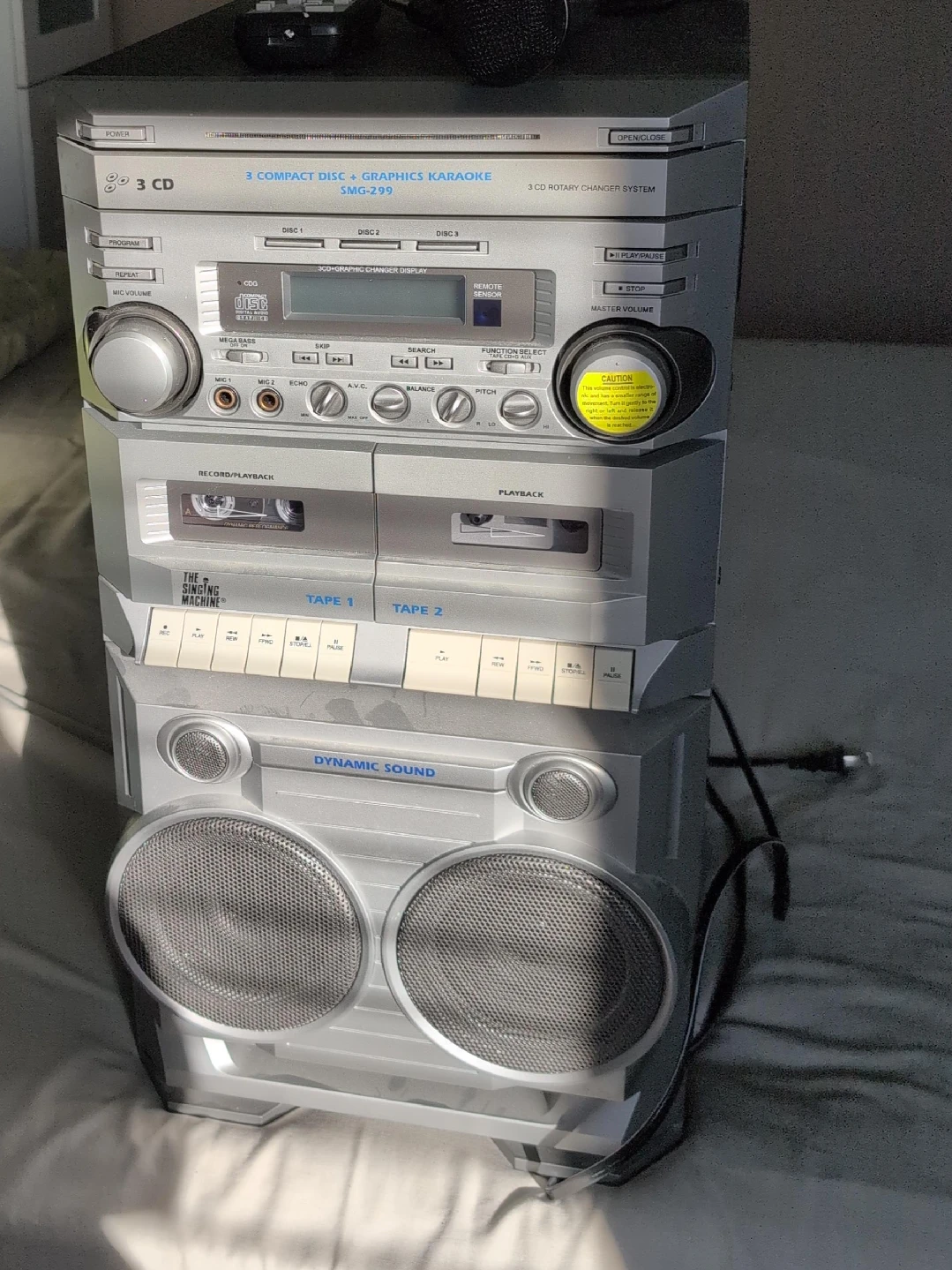 The Singing Machine SMG-299 Karaoke System thumbnail