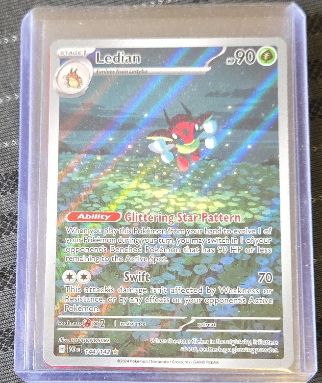 Ledian Pokemon Card - 144/142 thumbnail