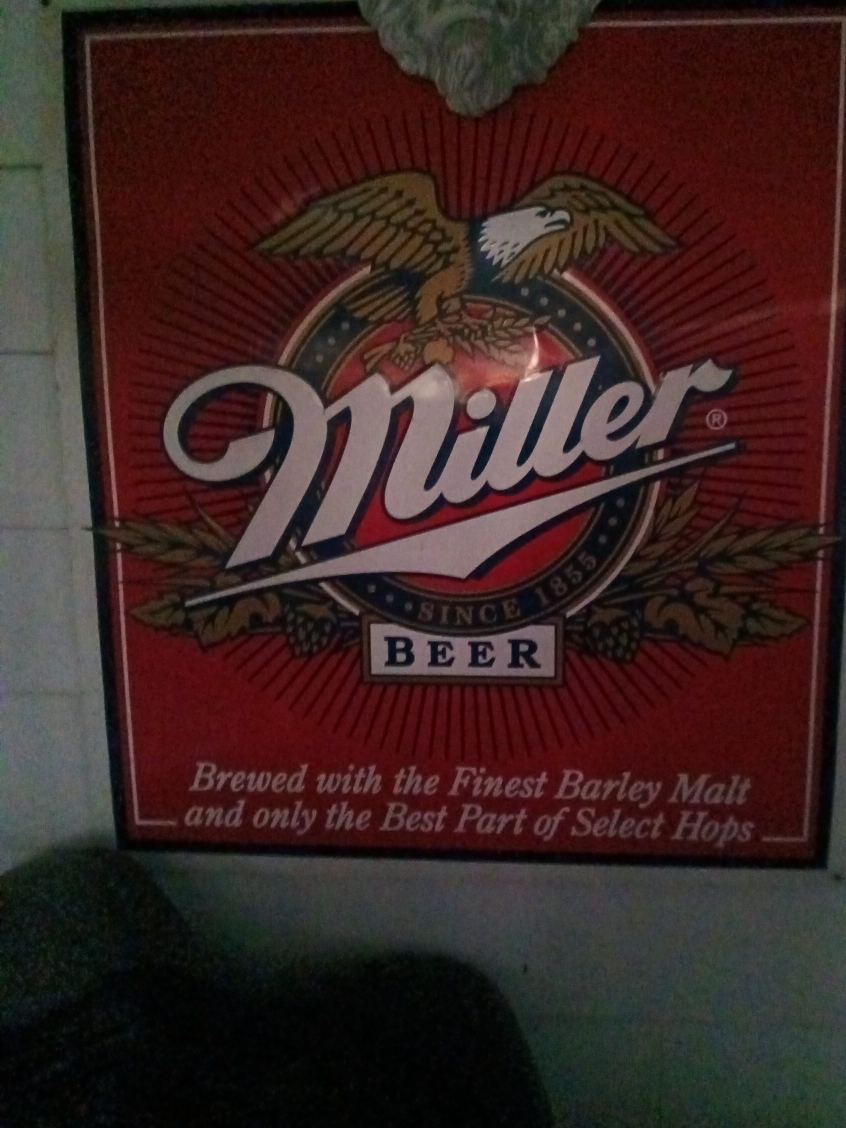 Miller Beer Sign thumbnail