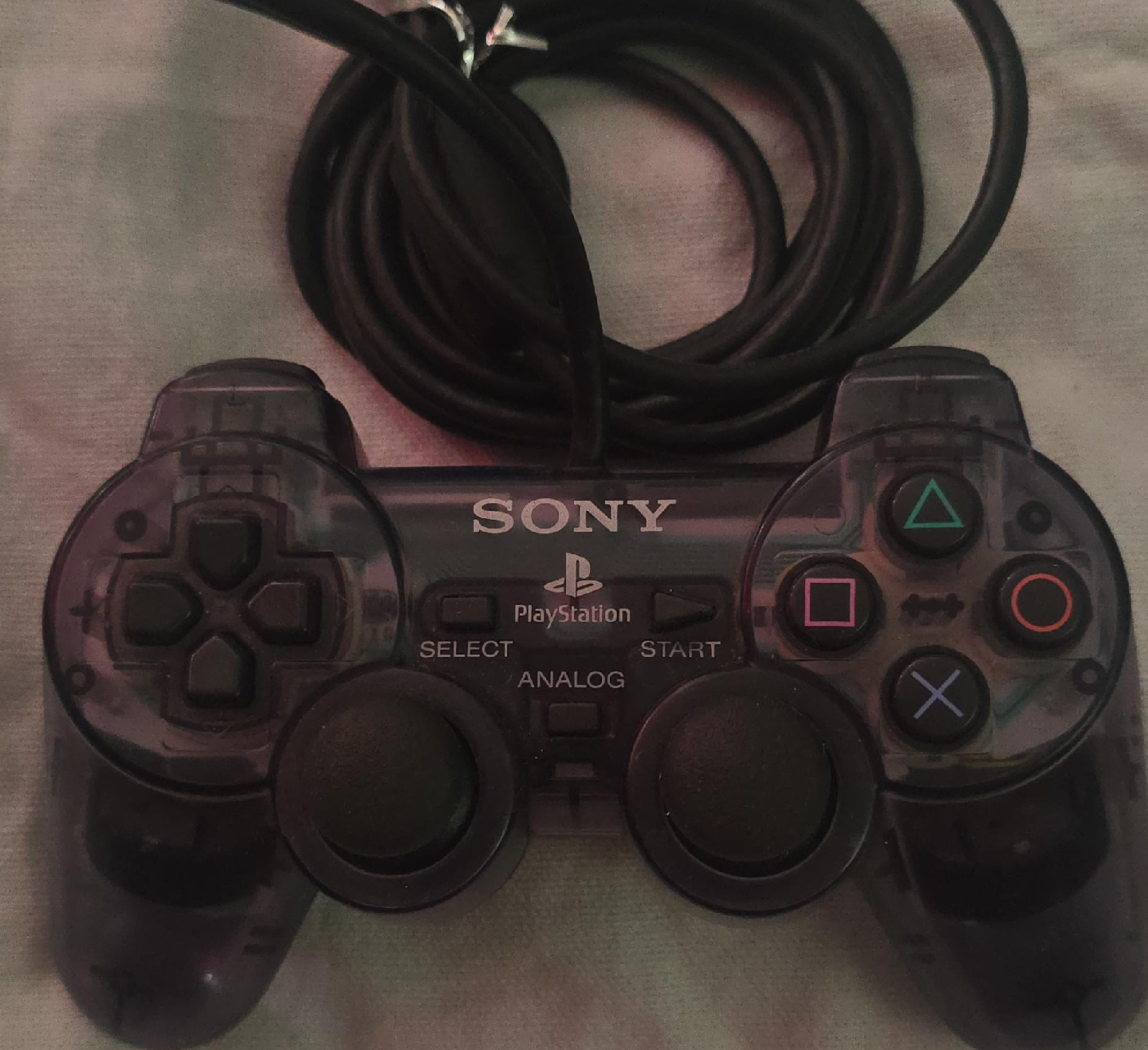 Sony PlayStation 2 Controller - Smoke Grey thumbnail