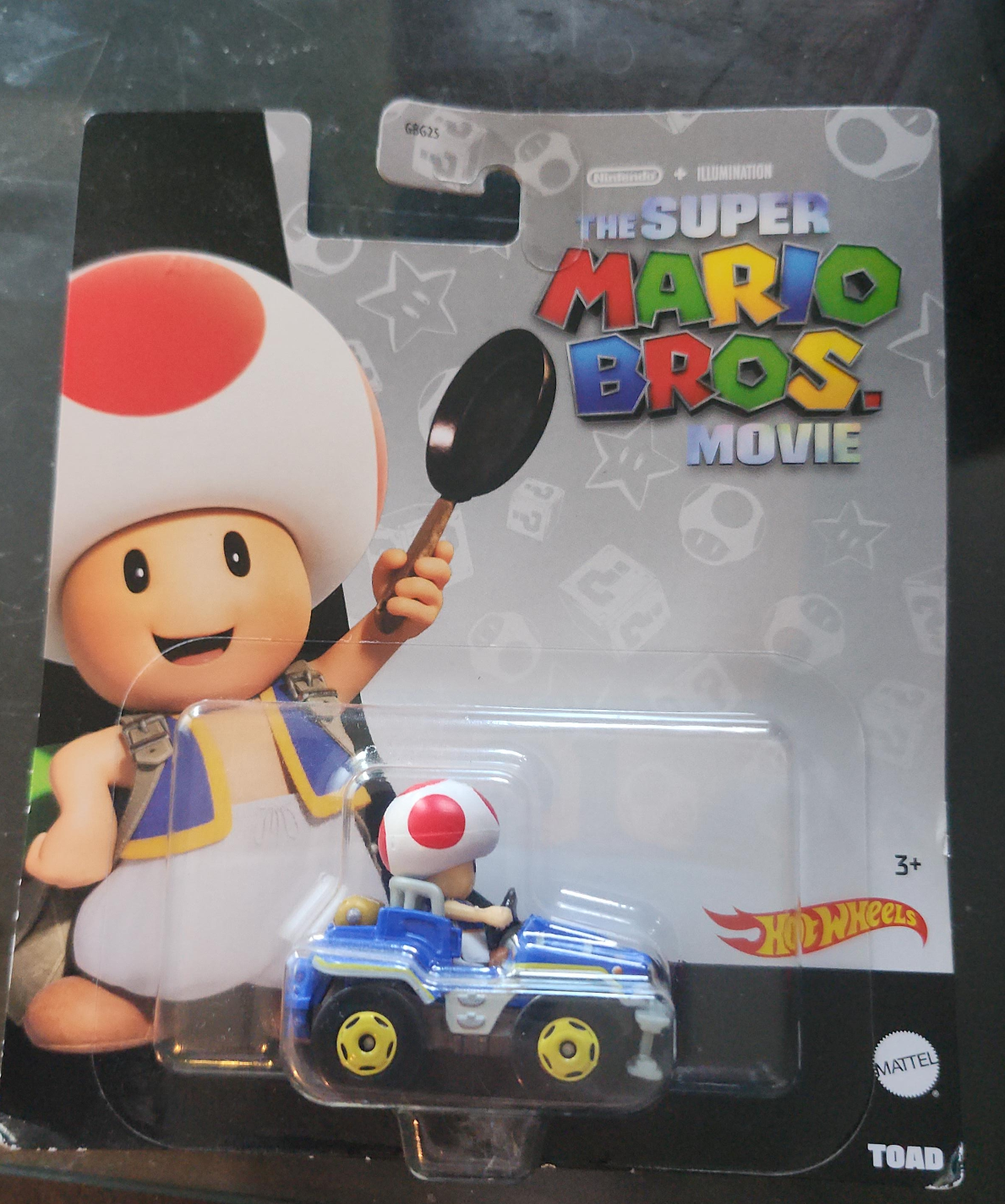 Hot Wheels The Super Mario Bros. Movie TOAD
