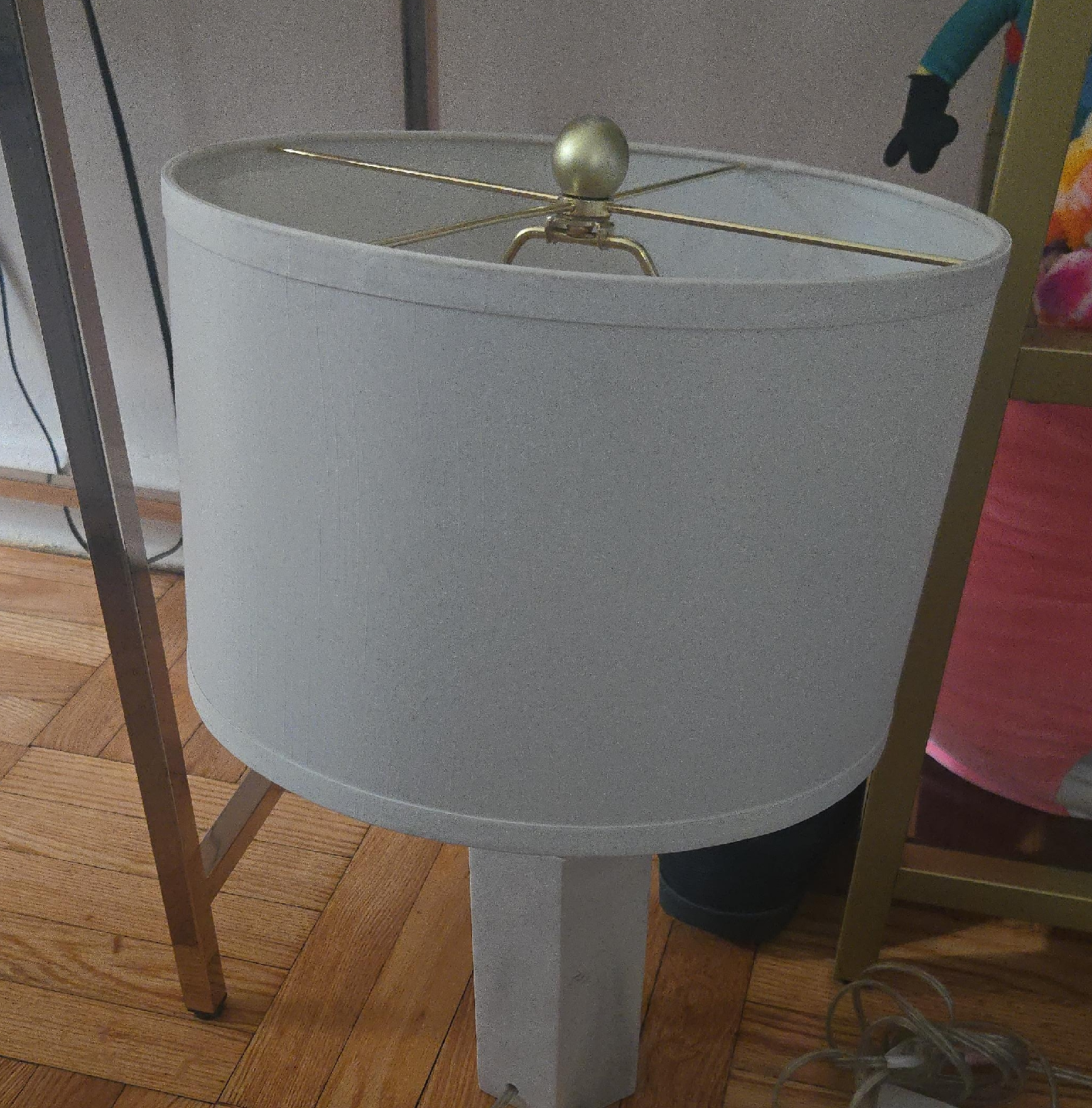Table Lamp with White Shade thumbnail