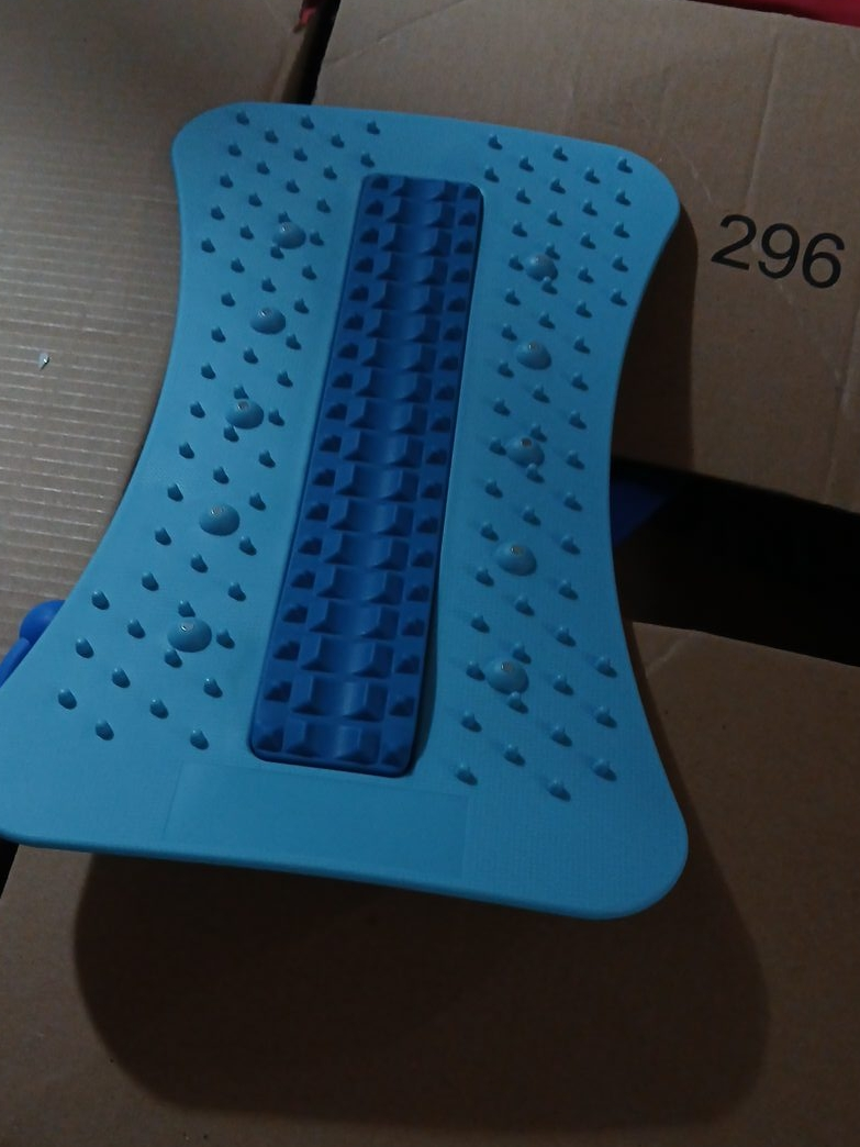 Blue Back Stretcher with Massage Rollers