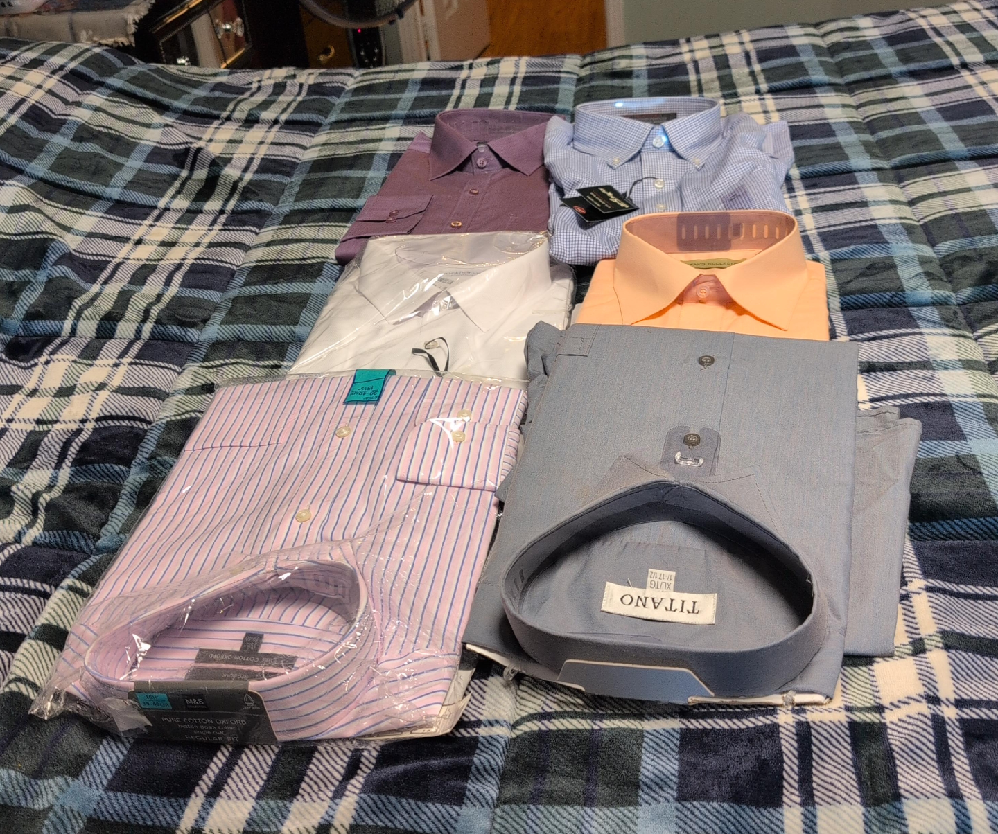 Men's Dress Shirts (M&S, Titano) - Various Sizes/Colours thumbnail