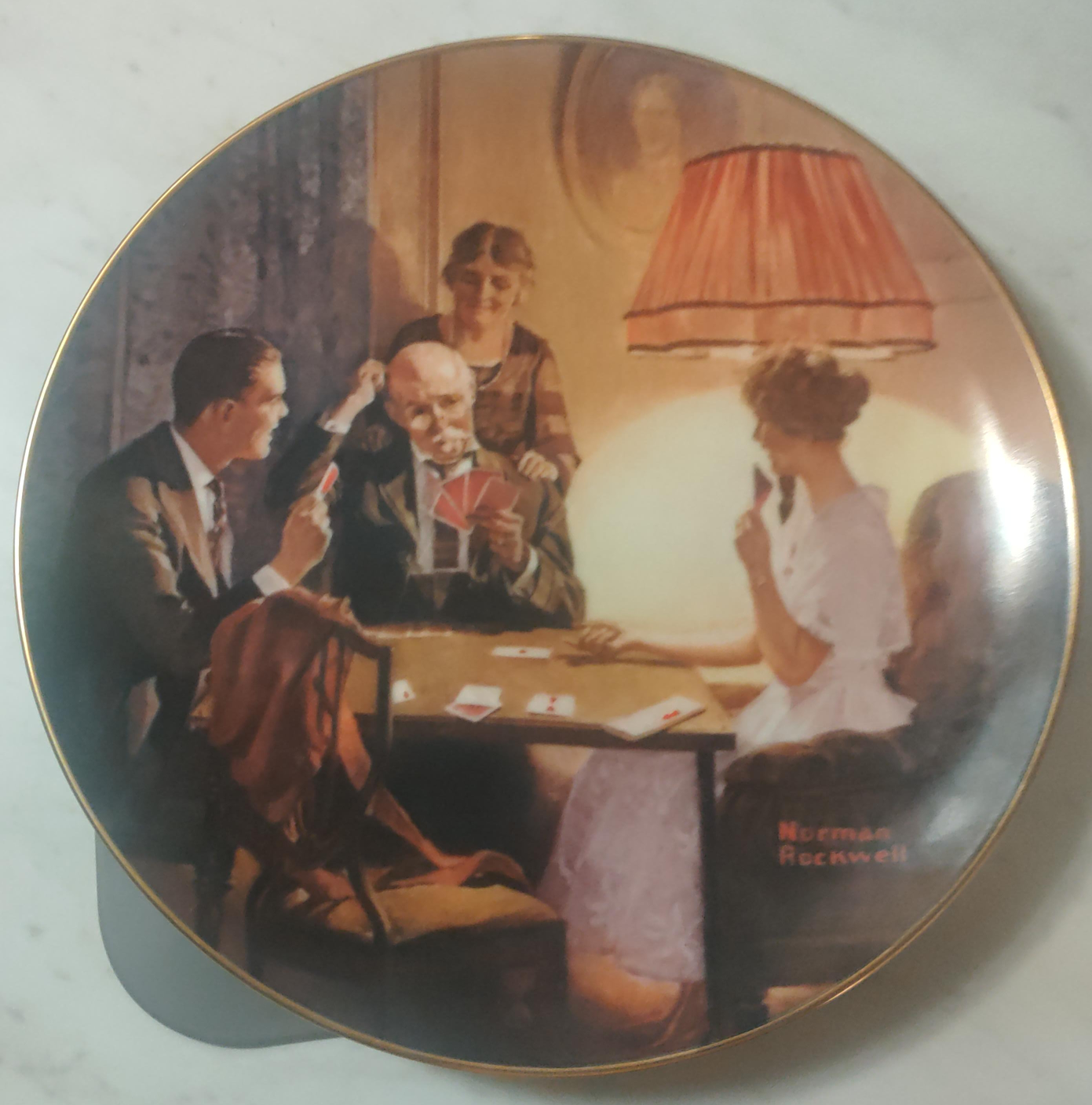 Norman Rockwell Collectible Plate