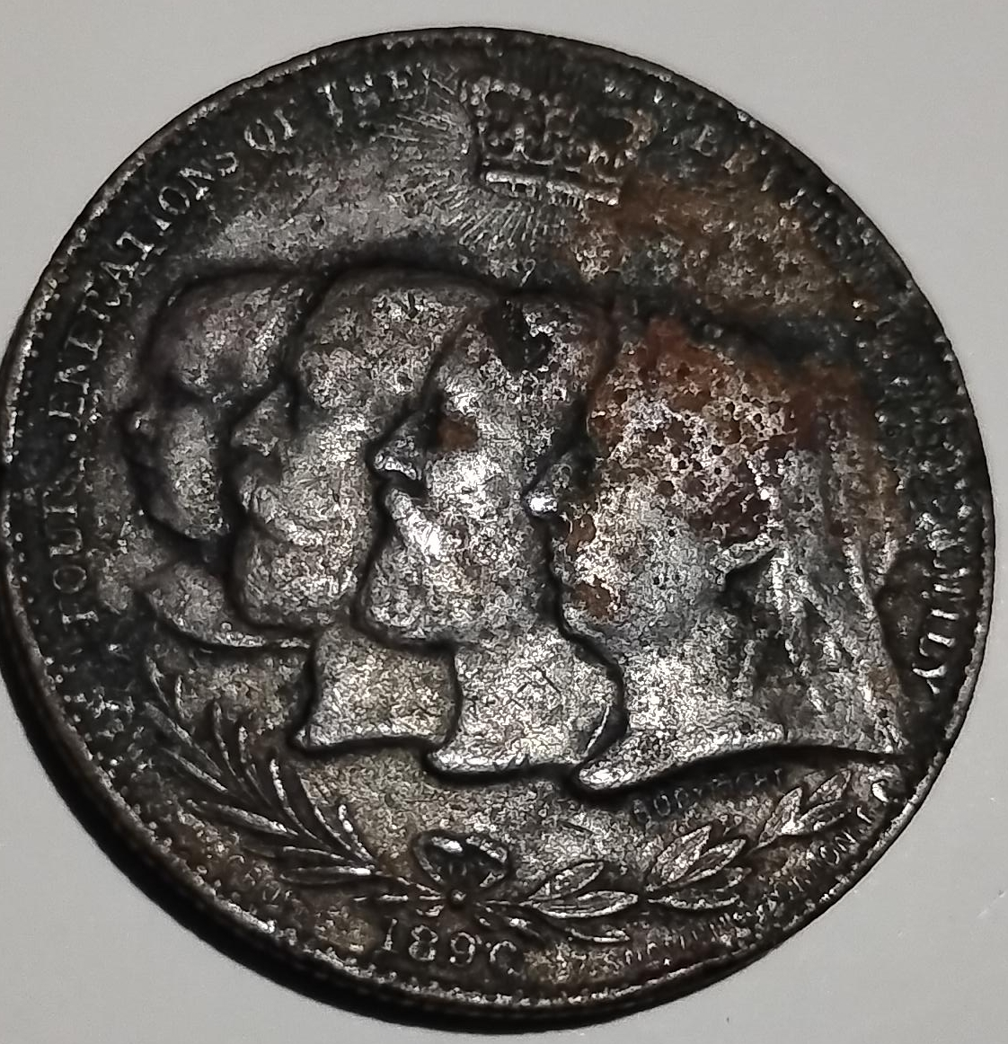 1890 Canadian Commemorative Coin thumbnail