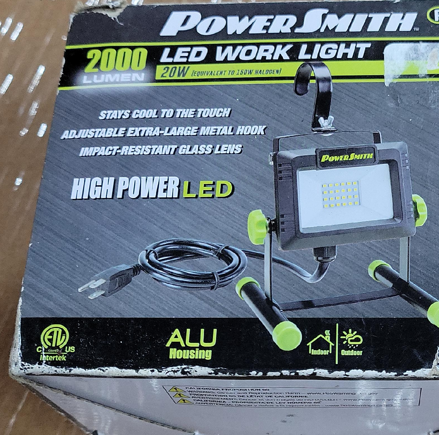 PowerSmith 2000 Lumen LED Work Light thumbnail