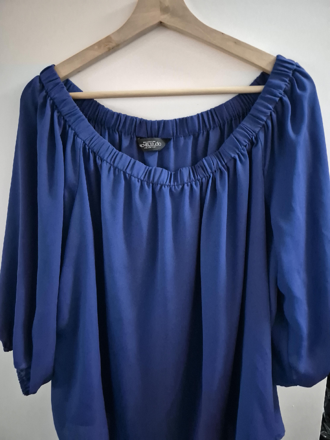 Michel Studio Collection Royal Blue Blouse Size 20