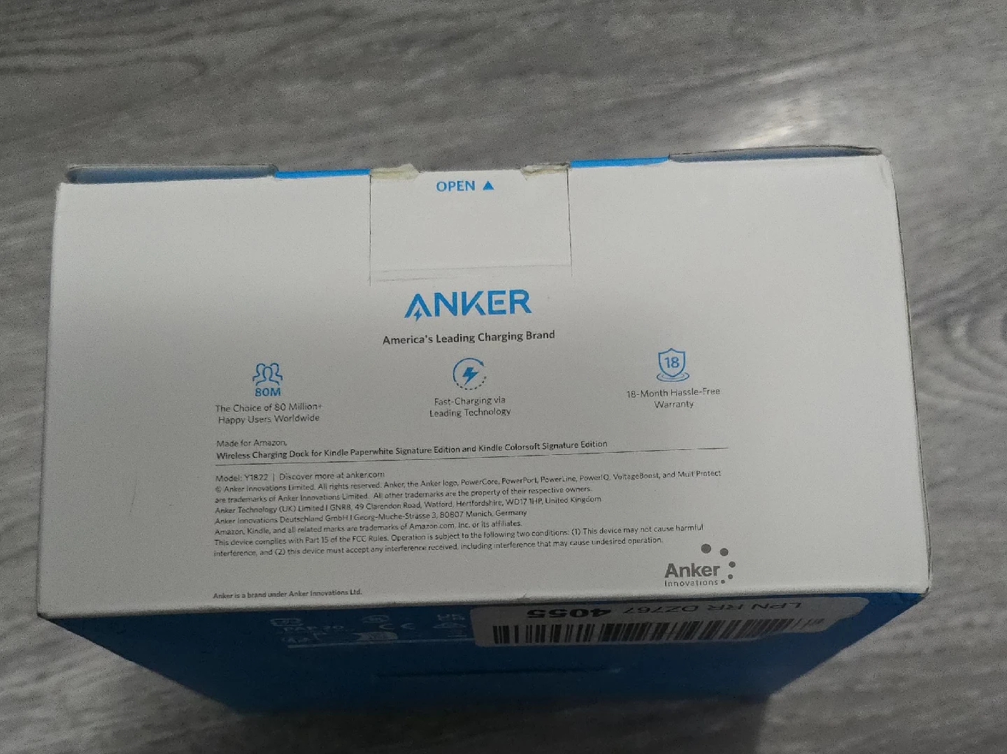 Anker Wireless Charging Dock for Kindle Paperwhite