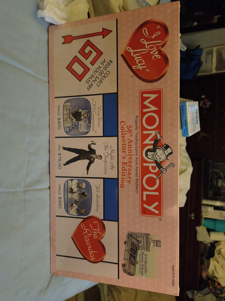 "I Love Lucy" Monopoly 50th Anniversary Collector's Edition thumbnail