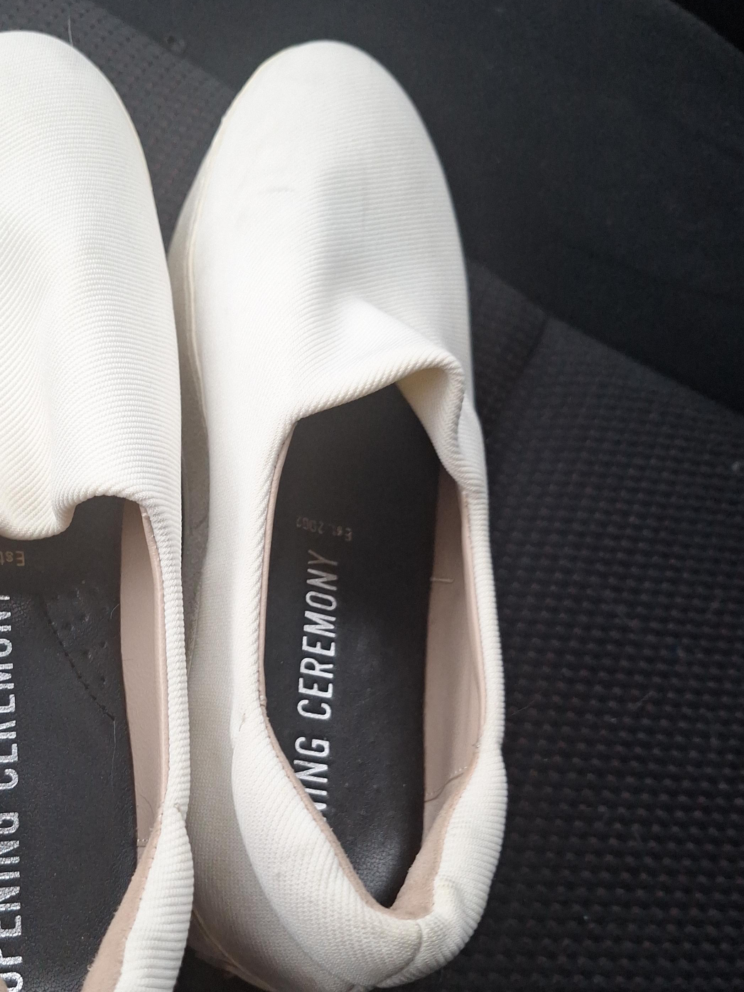 Opening Ceremony White Slip-On Sneakers thumbnail
