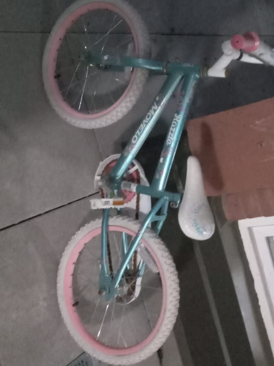 MoveLo Rozzie Kids Bike - Blue & Pink image indicator(2)