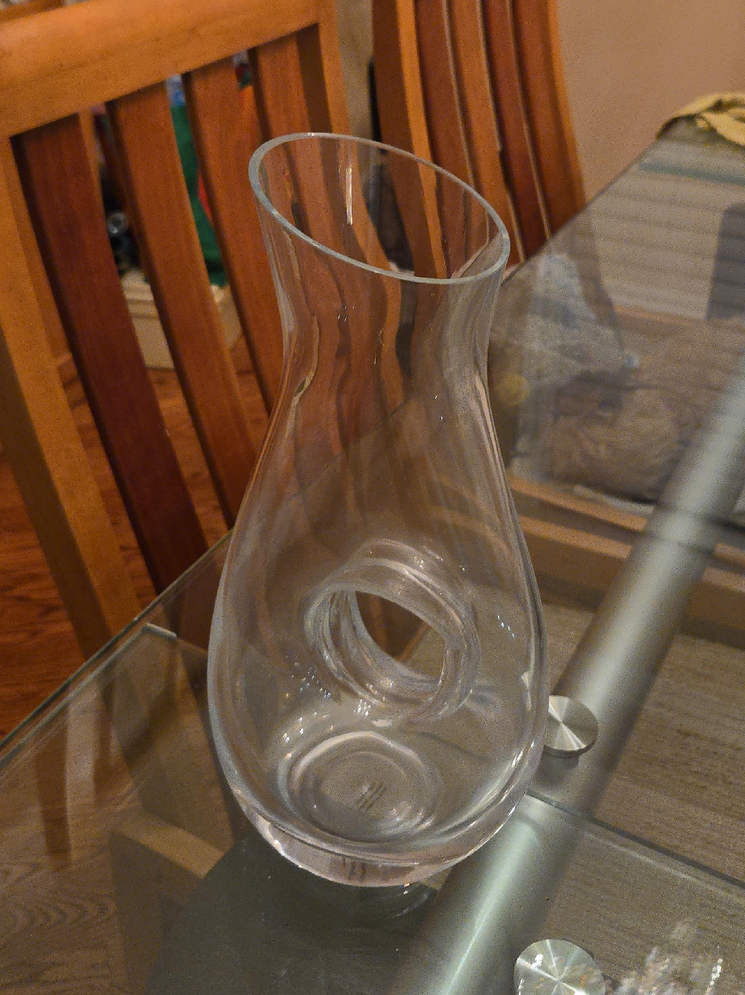 Glass Carafe with Ice Core