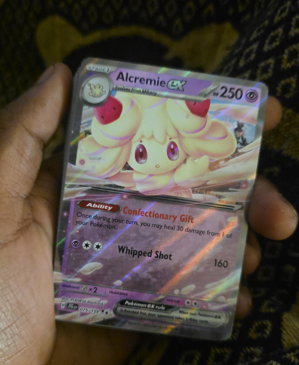 Alcremie EX Pokemon Card
