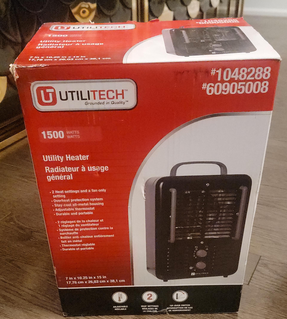 UTILITECH 1500W Utility Heater thumbnail