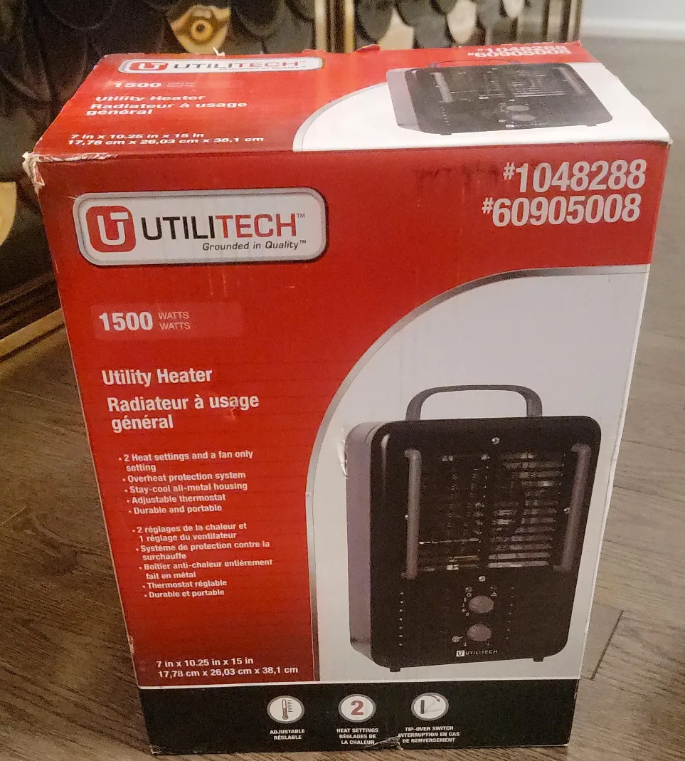 UTILITECH 1500W Utility Heater